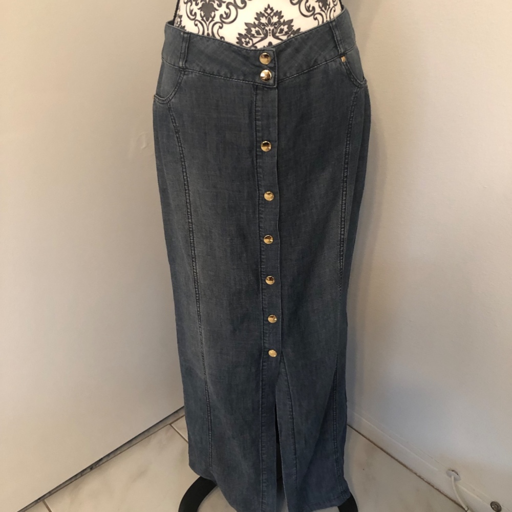 Jean Maxi skirt
